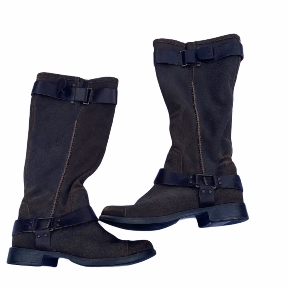 Ugg Dree Tall riding boots brown size 9 leather